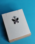 Colgante Mariposa Esmaltada Negra 950