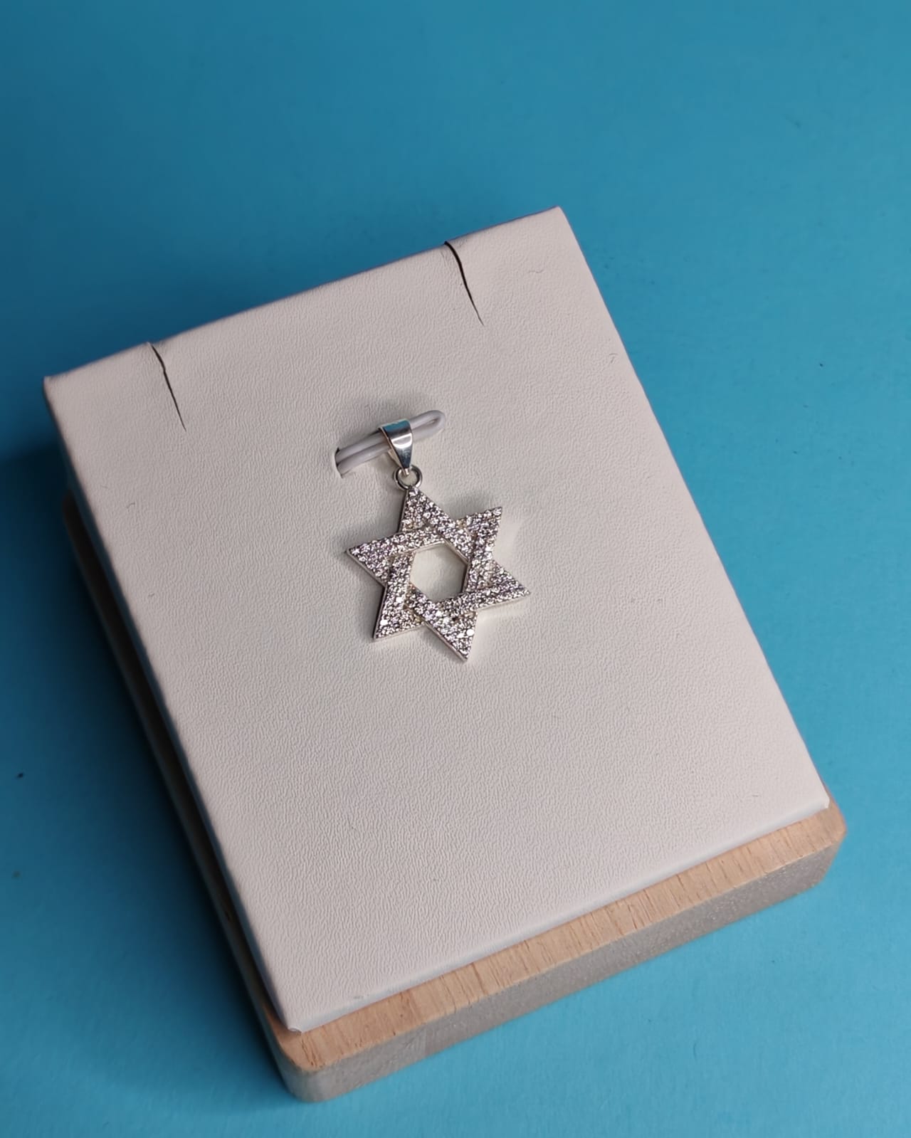 Colgante Estrella De David Microcircones