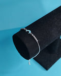 Pulsera Ajustable Bolitas Luna Con Tallado De Estrella