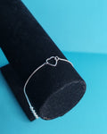 Pulsera Clasica Corazòn Central Vacìo