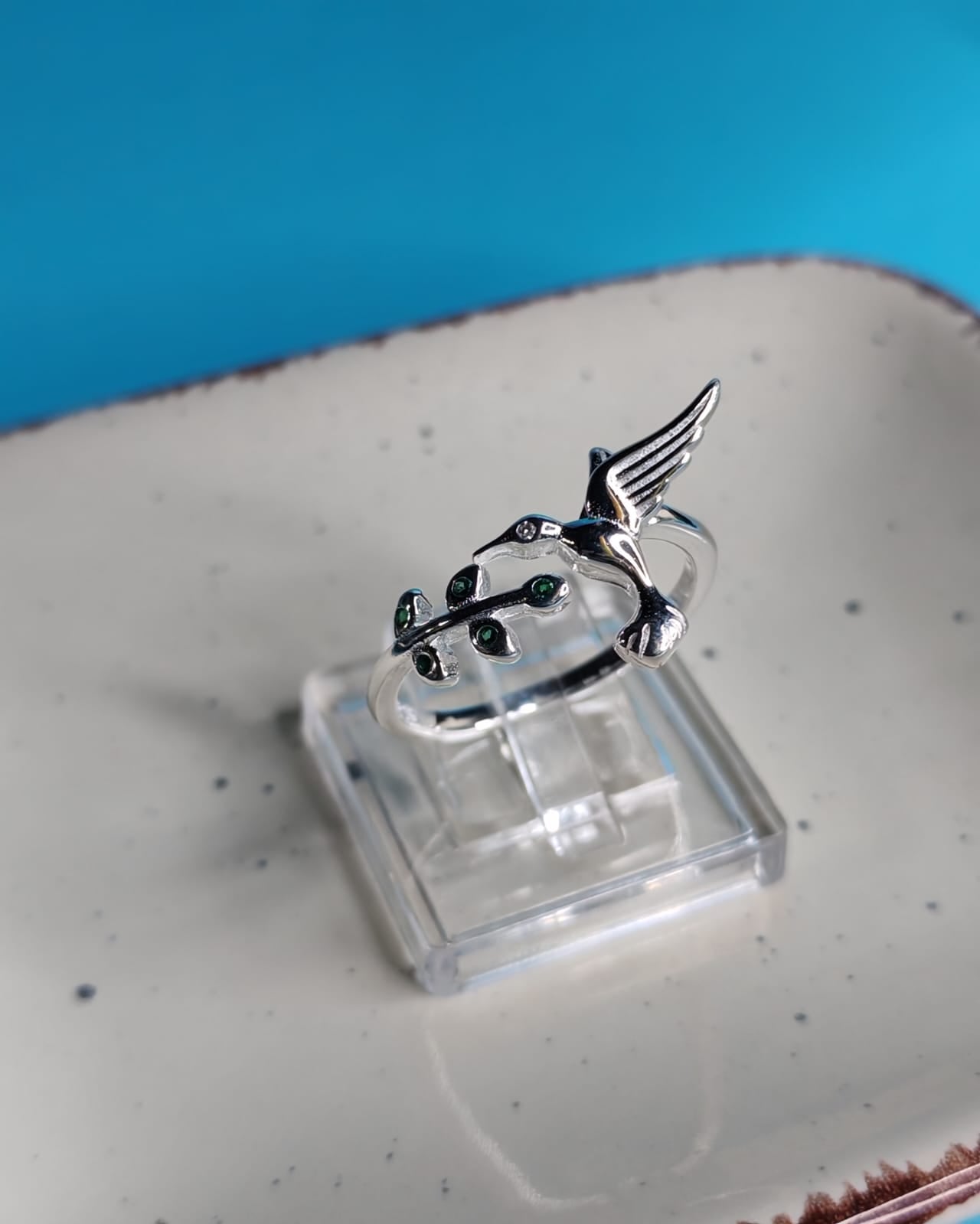 Anillo Ajustable Colibrì Circones