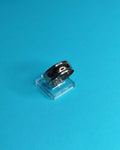 Anillo De Compromiso Oro Con Plata Liso Talla 21