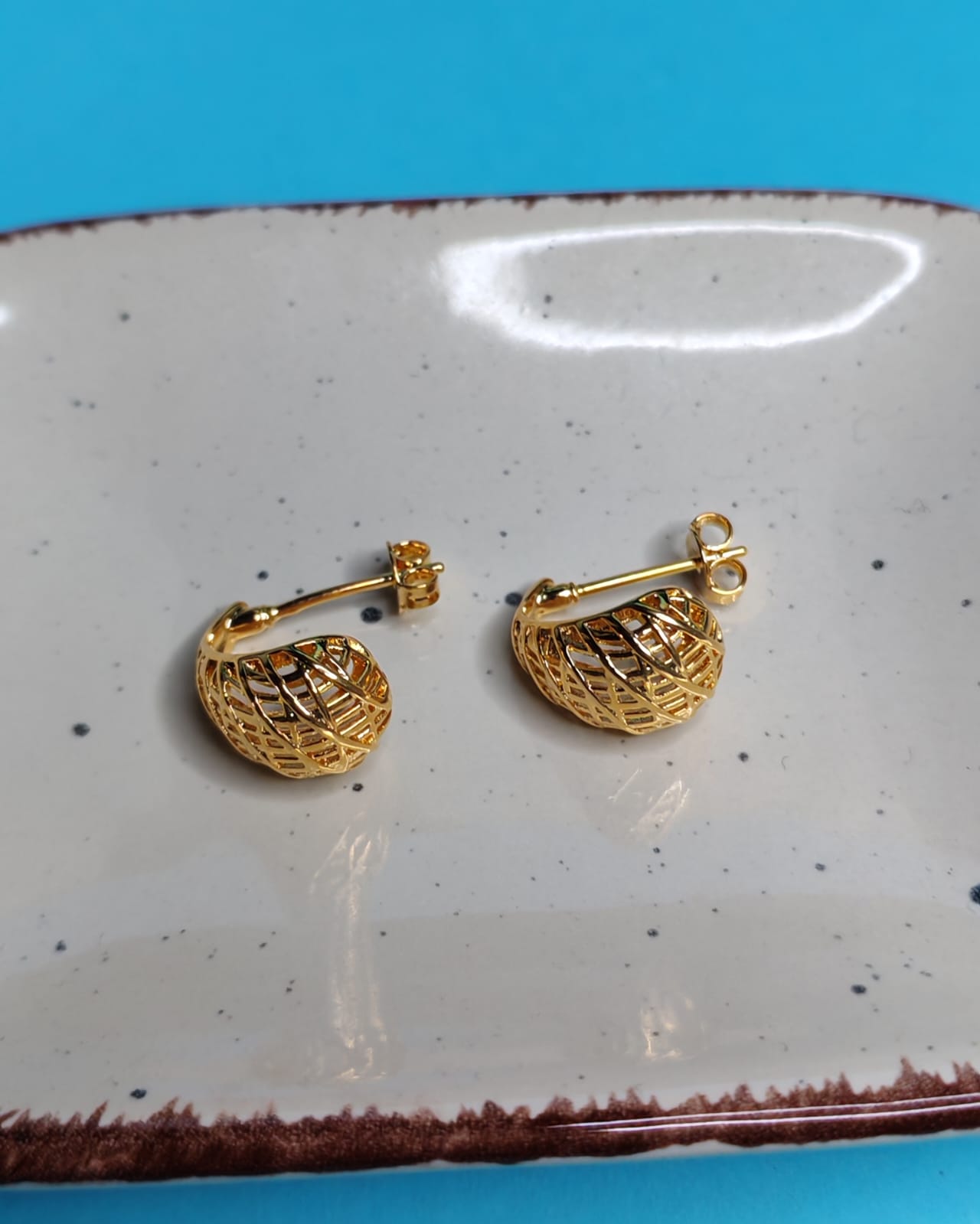 Aro Gota Calada Baño de Oro