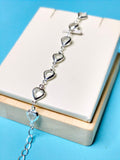 Pulsera Corazones Circones