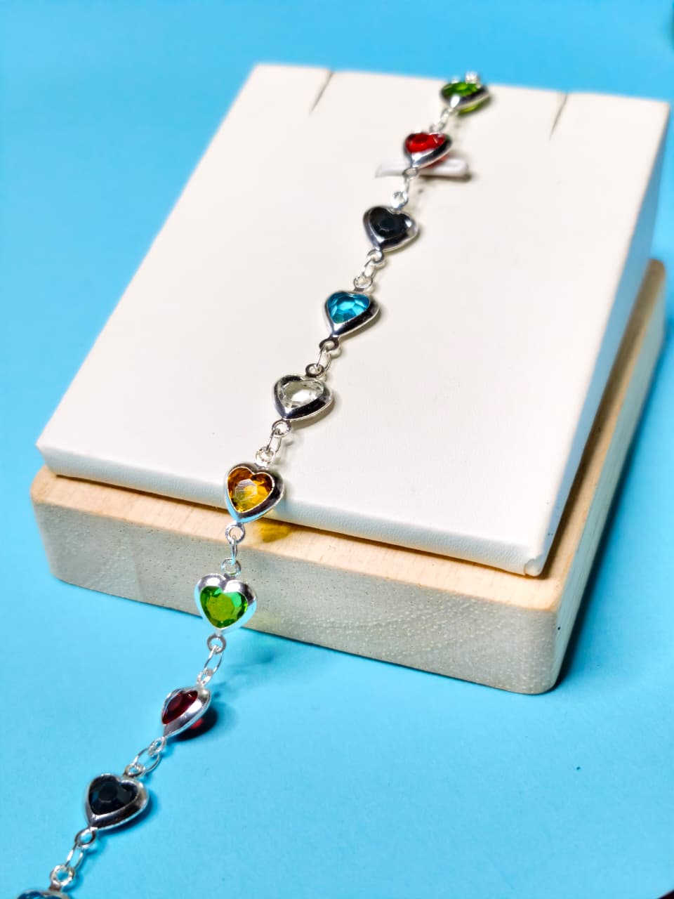 Pulsera Corazones Multicolor