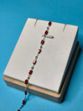 Pulsera Rectangulos Rojos